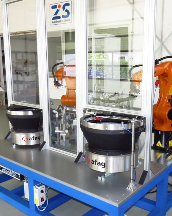 Roboteranlage zur Clipmontage